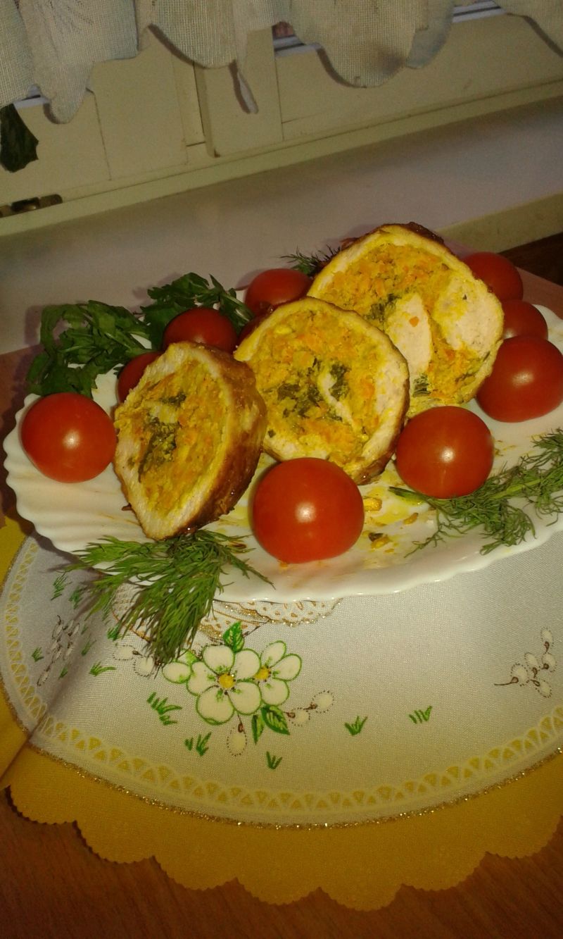 Zrazy z kaszą. Zrazy z kaszą.