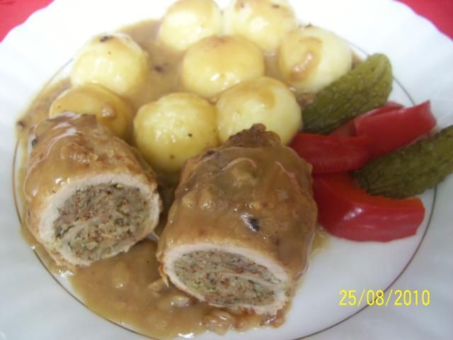 Zrazy z kaszą gryczaną Zrazy z kaszą gryczaną