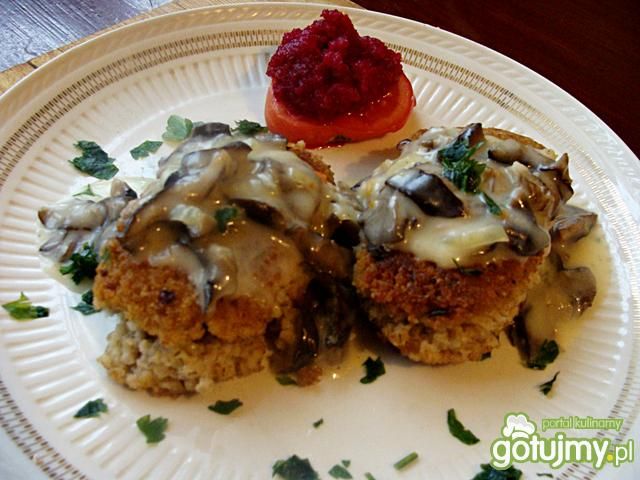 Zrazy z kaszy jęczmiennej  Zrazy z kaszy jęczmiennej