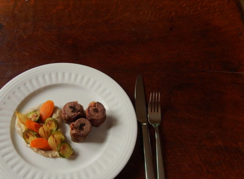 Zrazy z zająca ze smardzami