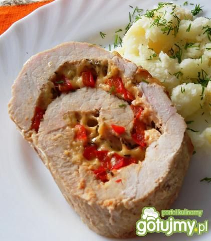 Zrolowana pieczeń schabowa Zrolowana pieczeń schabowa