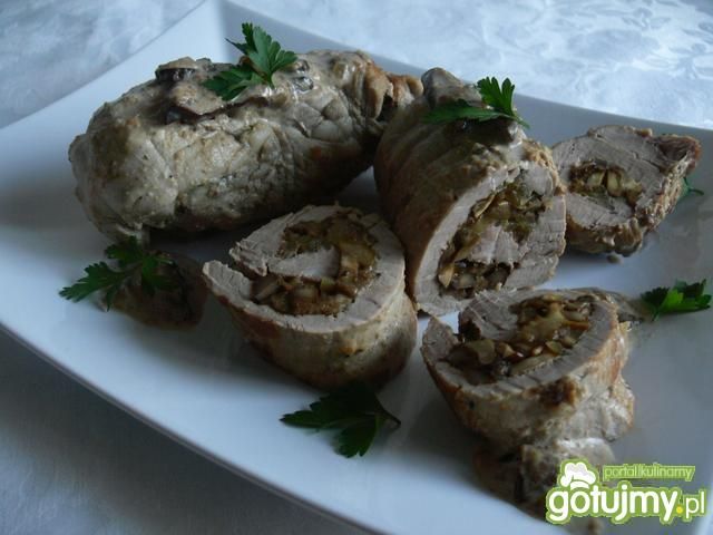 Zrolowane wieprzowe polędwiczki 