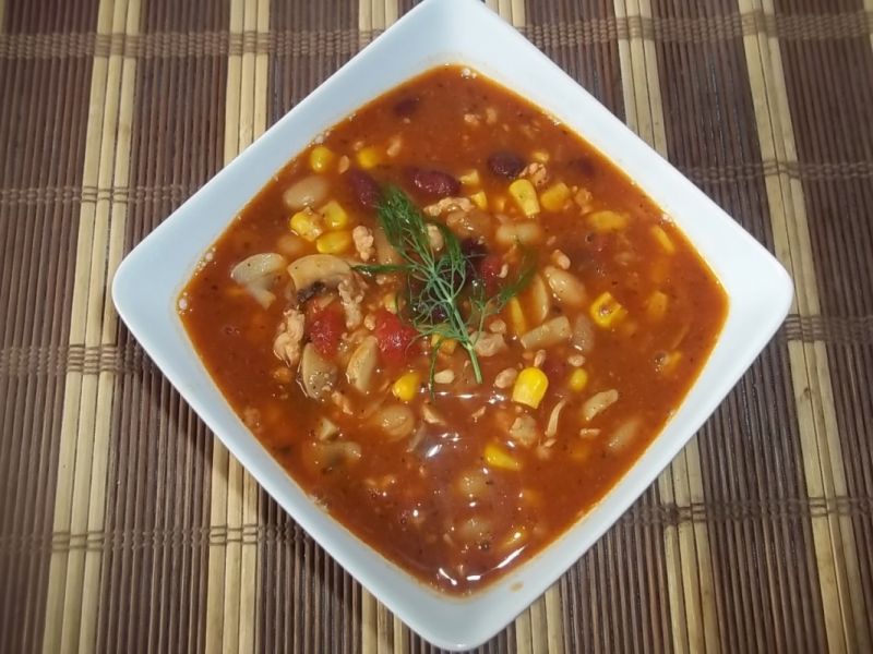 Zupa a'la meksykańska Zupa a'la meksykańska