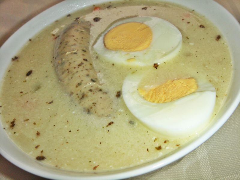 Zupa a'la żurek Zupa a'la żurek