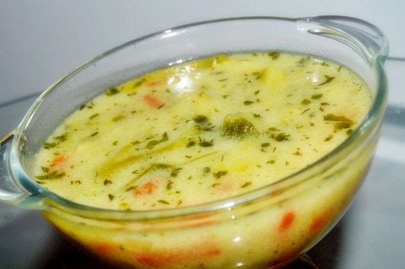 Zupa brokułowa z kaszą manną Zupa brokułowa z kaszą manną