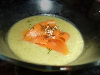 Zupa brokułowo-porowa Zupa brokułowo-porowa