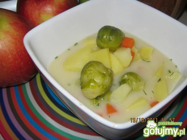 Zupa brukselkowa.