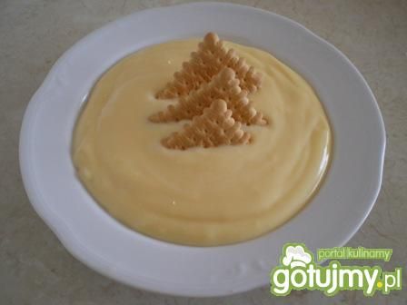 Zupa budyniowa z herbatnikami Zupa budyniowa z herbatnikami