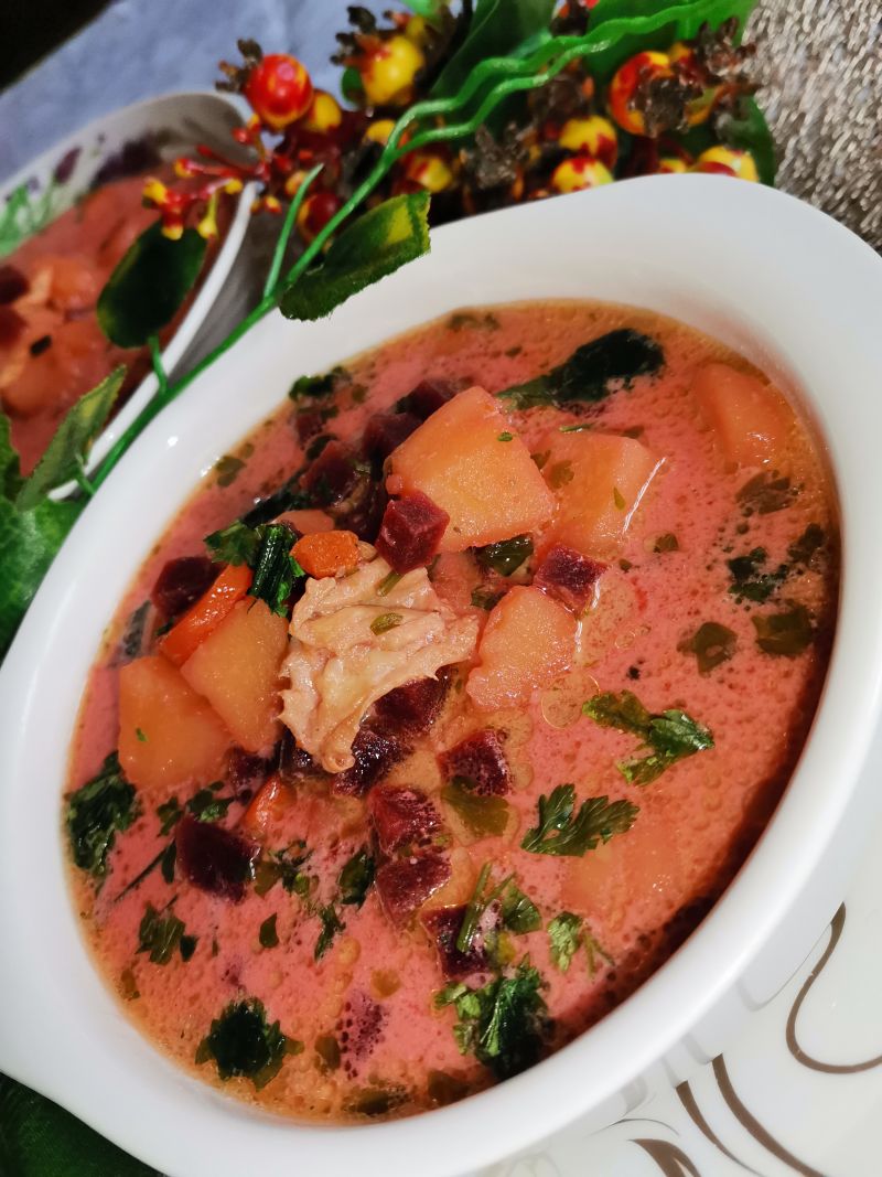 Zupa buraczkowa inaczej