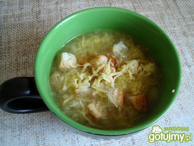 Zupa cebulowa Zupa cebulowa