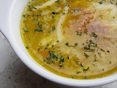 Zupa cebulowa z makaronem