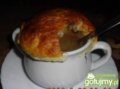 Zupa cebulowa zapiekana 2