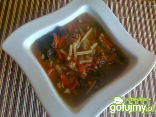 Zupa chińska z kurczakiem Zupa chińska z kurczakiem