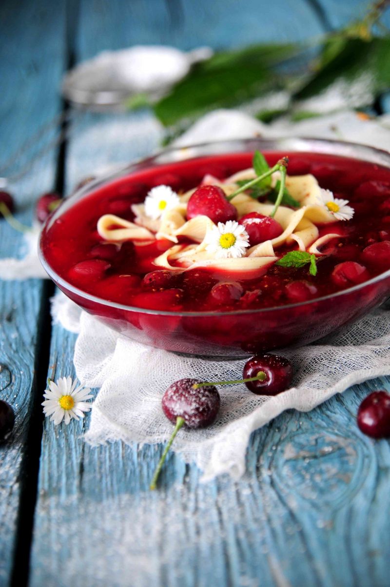 Zupa czereśniowa