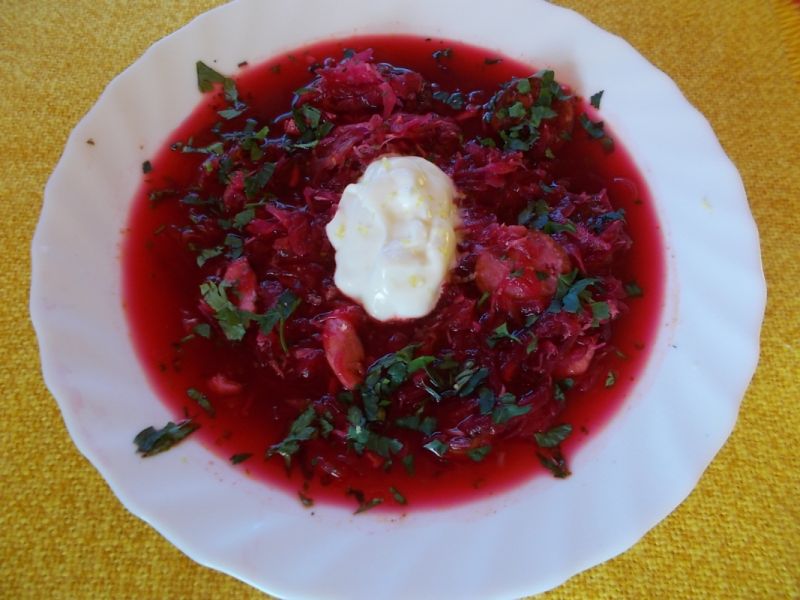 Zupa - czerwone orzeźwienie  Zupa - czerwone orzeźwienie