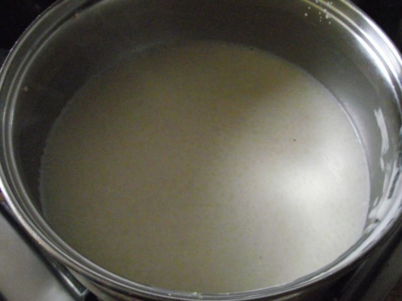 Zupa czosnkowo serowa