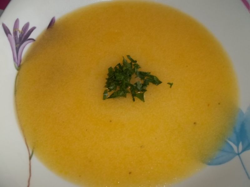 Zupa dyniowa z kaszką manną Zupa dyniowa z kaszką manną