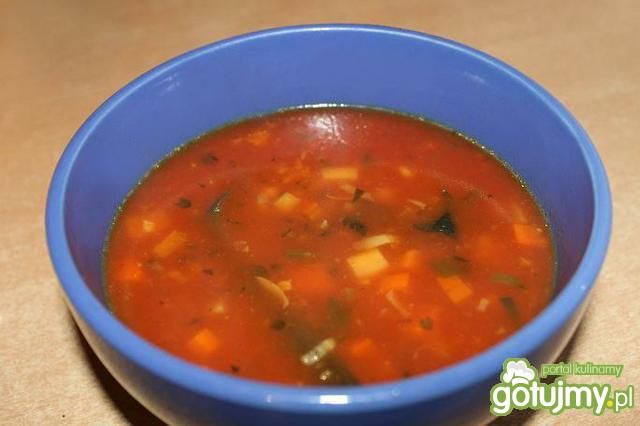 Zupa dyniowa z ziemniakami