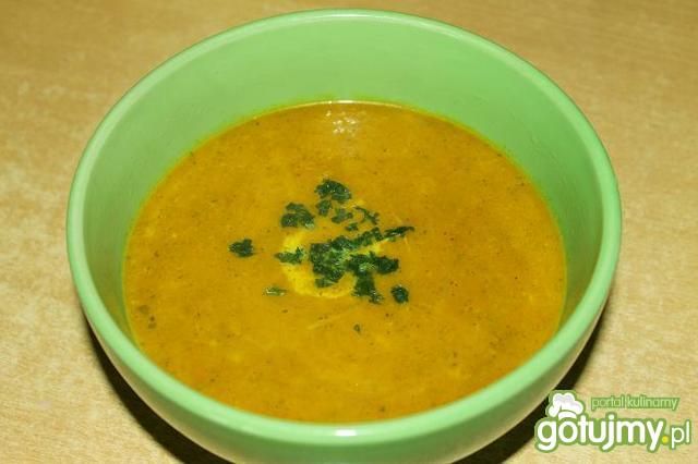 Zupa dyniowo - pomidorowa wg kropellka Zupa dyniowo - pomidorowa wg kropellka