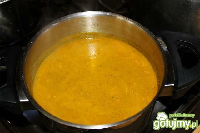 Zupa dyniowo - pomidorowa wg kropellka