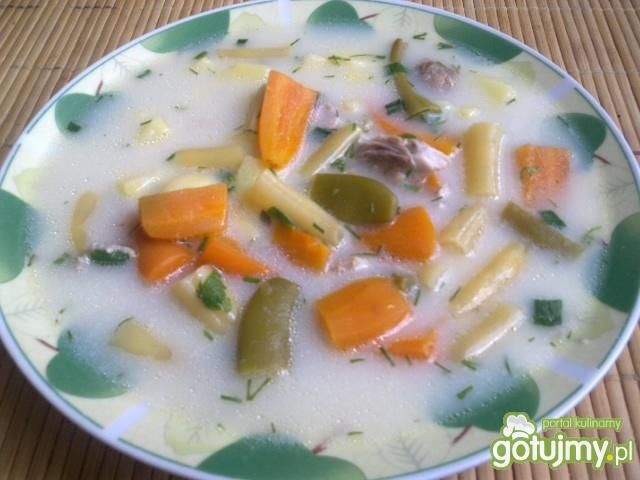 Zupa fasolowa -słoikowa 