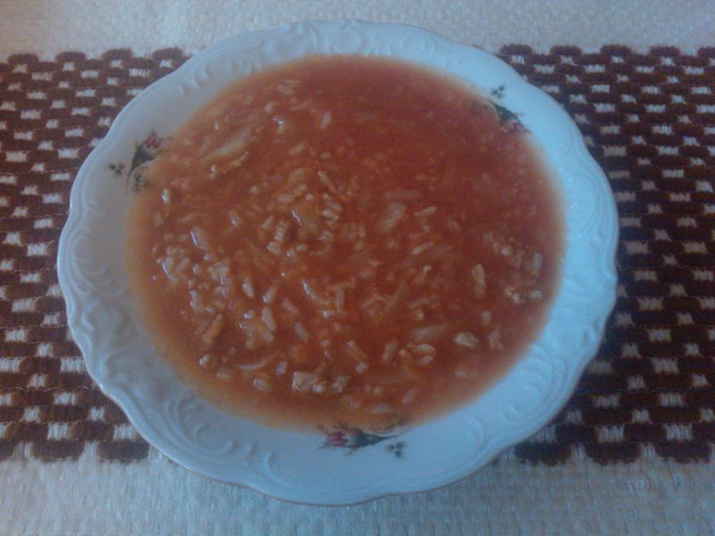Zupa gołąbkowa. Zupa gołąbkowa.