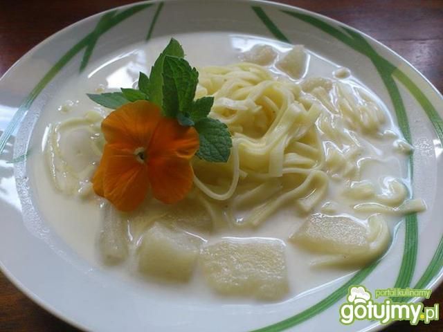 Zupa gruszkowa z makaronem Zupa gruszkowa z makaronem
