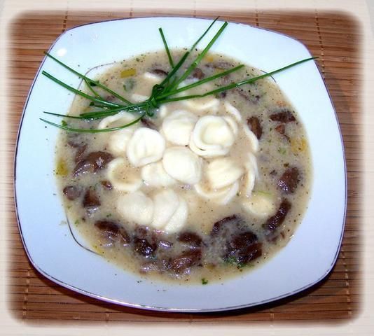 Zupa grzybowa eko-śmietankowa.