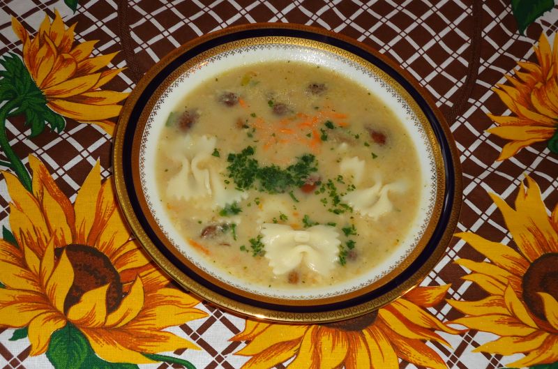 Zupa grzybowa leśna