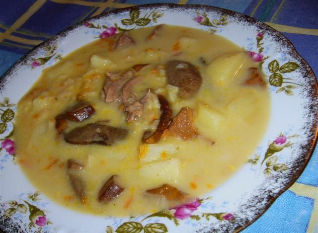 Zupa grzybowa po wiejsku