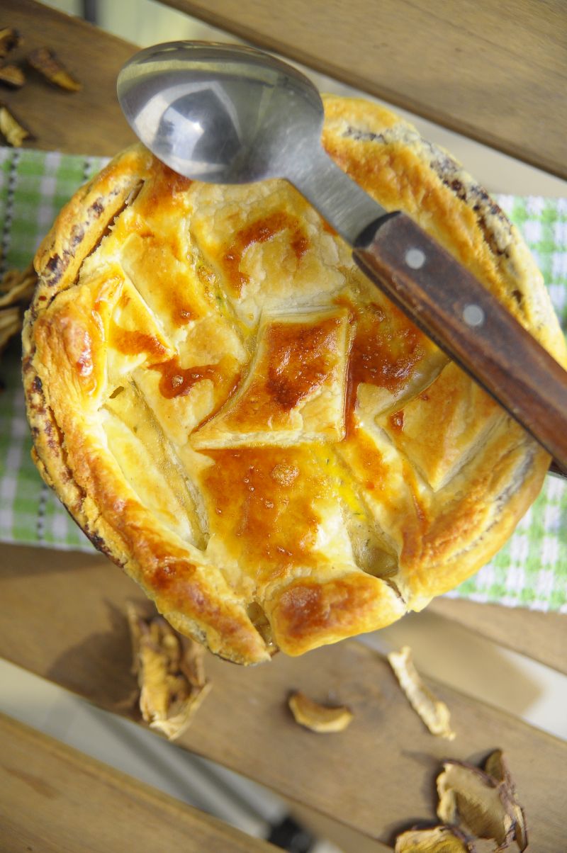 Zupa grzybowa pod czepcem