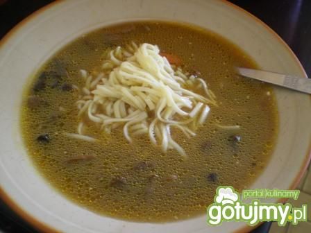 Zupa grzybowa z makaronem Zupa grzybowa z makaronem
