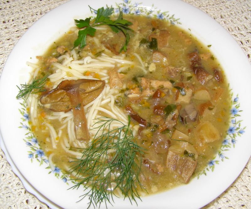 Zupa grzybowa z prawdziwków