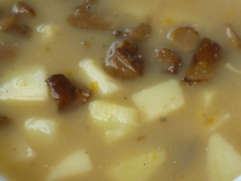 Zupa grzybowa z ziemniakami Zupa grzybowa z ziemniakami