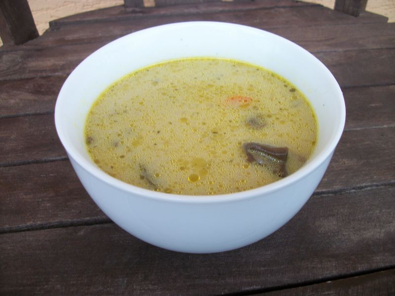 Zupa grzybowa z ziemniakami