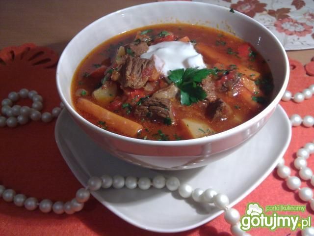 Zupa Gulaszowa na karmelu Zupa Gulaszowa na karmelu