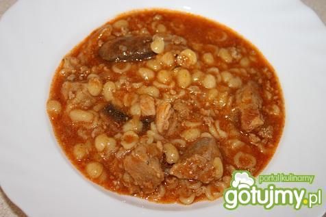 Zupa gulaszowa z pieczarkami 2 Zupa gulaszowa z pieczarkami 2