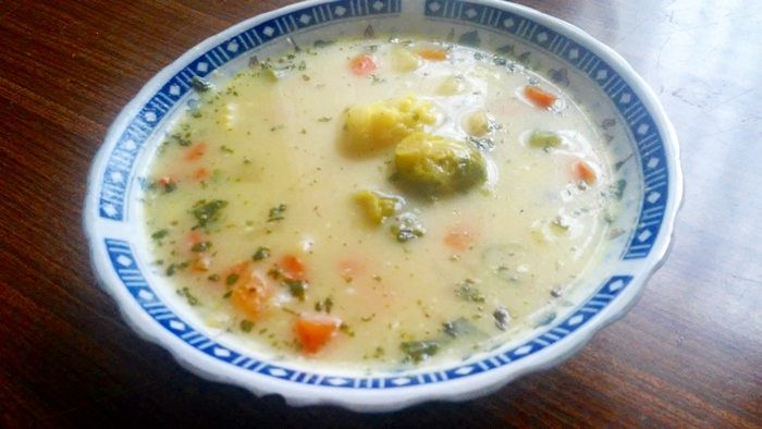 Zupa jarzynowa domowa Zupa jarzynowa domowa