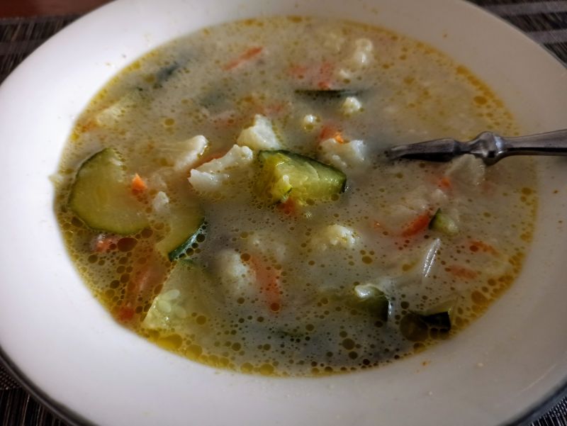 Zupa jarzynowa z cukinią Zupa jarzynowa z cukinią