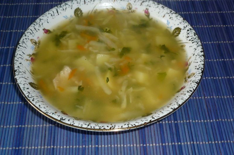 Zupa jarzynowa z kalarepą Zupa jarzynowa z kalarepą