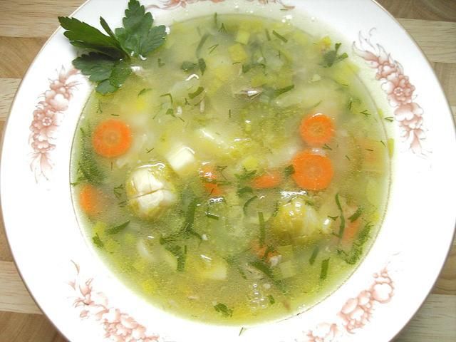 Zupa jarzynowa z zasmazka Zupa jarzynowa z zasmazka