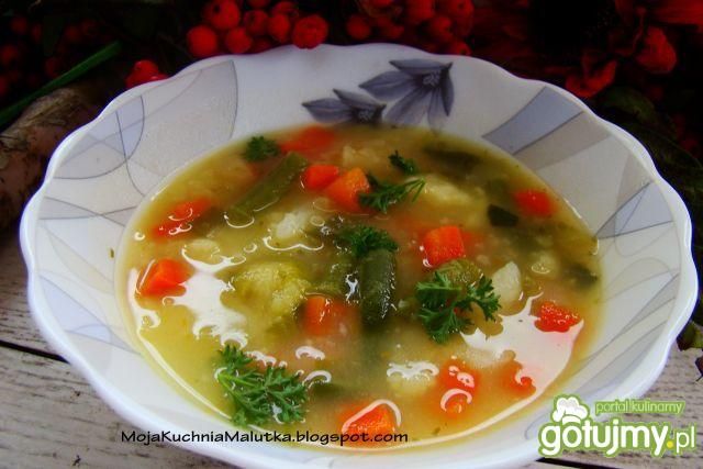 Zupa jesienna na zasmażce 