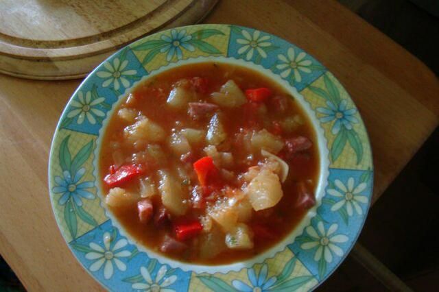Zupa Kabaczkowa z papryka  Zupa Kabaczkowa z papryka