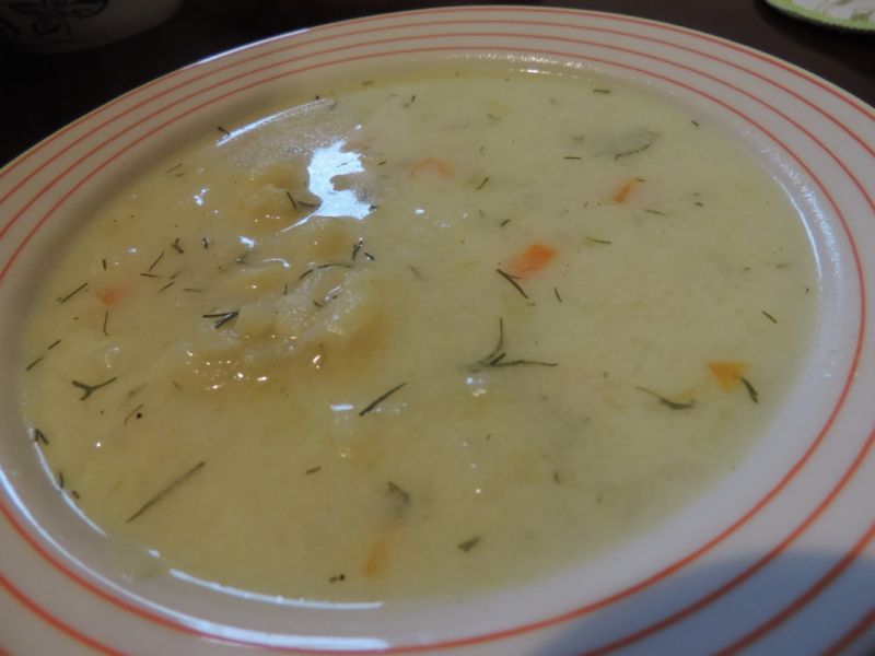 Zupa  kalafiorowa Zupa  kalafiorowa