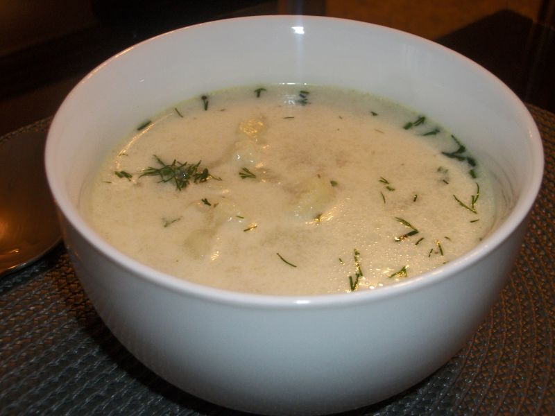 Zupa kalafiorowa z indykiem Zupa kalafiorowa z indykiem