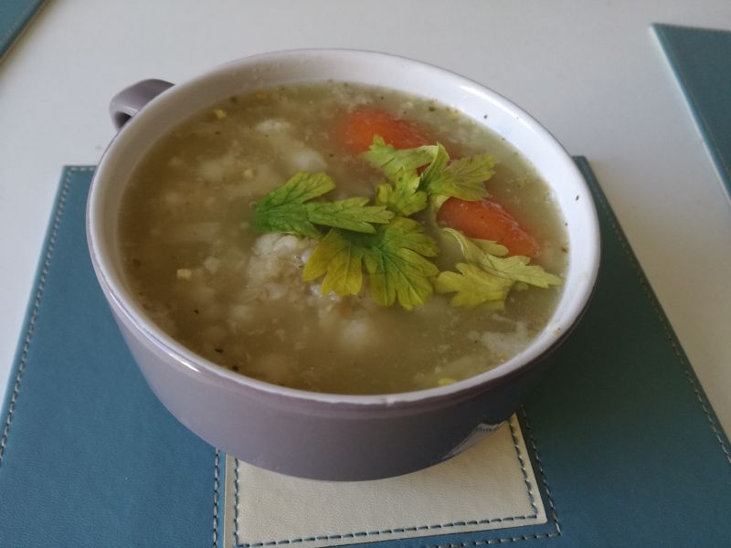 Zupa Kalafiorowa z Kaszą Zupa Kalafiorowa z Kaszą