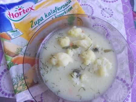Zupa kalafiorowa z koperkiem