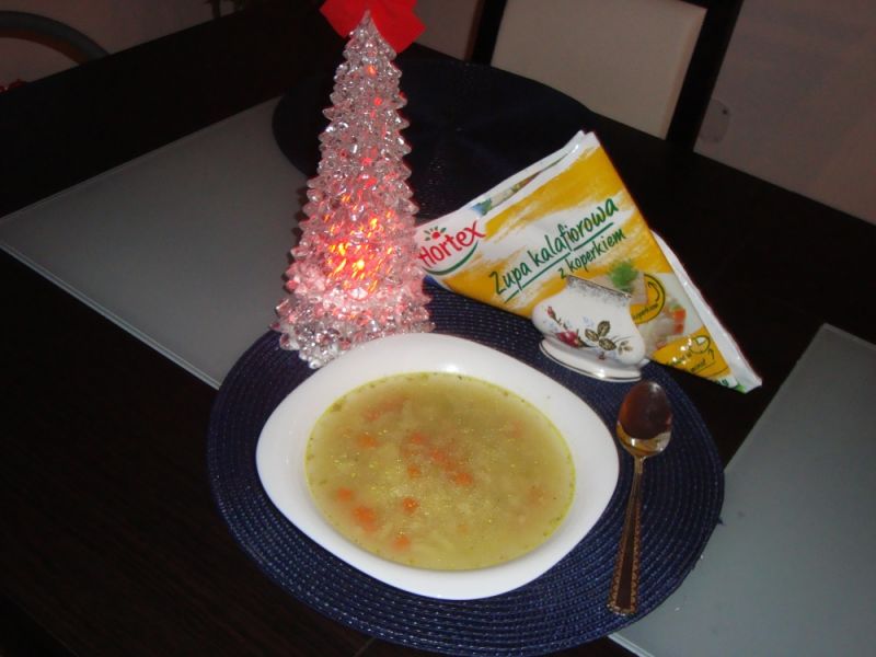 Zupa kalafiorowa z koperkiem