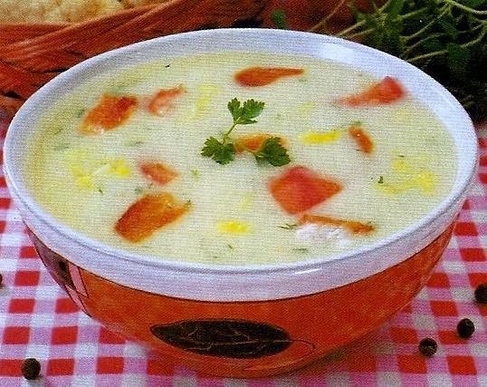 Zupa kalafiorowa z kurczakiem