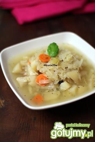 Zupa kapuściana z kminkiem Zupa kapuściana z kminkiem